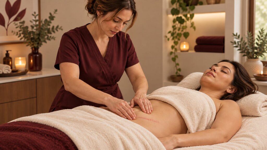 scar tissue release horizontal